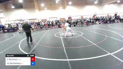 70 kg Cons 16 #1 - Carter Martinson, Iowa vs Braden Stauffenberg, Illinois