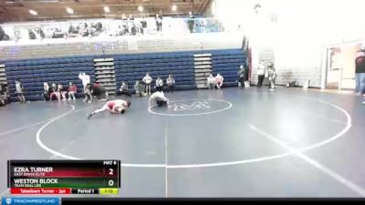 90 lbs Quarterfinal - Weston Block, Team Real Life vs Ezra Turner, East Idaho Elite