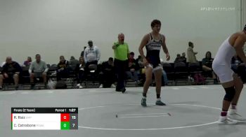 138 lbs Finals (2 Team) - Reggie Raiz, Team Empire vs Cameron Catrabone, POWA