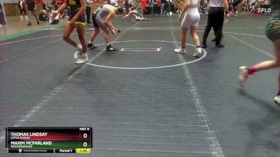 130 lbs Semifinal - Maxim McFarland, Neighborhood vs Thomas Lindsay, Little Eagles