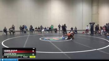 141 lbs Round 4 (6 Team) - Azakin Sejour, Golden Bears vs Konnor Rutz, Bufffalo Stampeders Wrestling