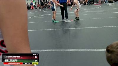 110 lbs Round 1 (4 Team) - Matteo Marenco, Warhawk National Team vs Ryan Santee, Springford Rams