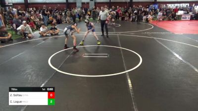 78 lbs Round Of 16 - Zekial Soltau, Syracuse vs Colin Logue, Malvern