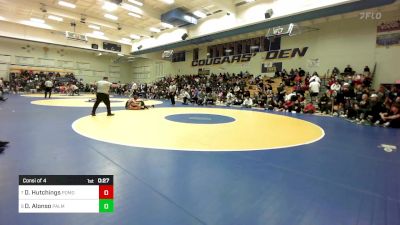 168 lbs Consi Of 4 - Dante Hutchings, Pomona (CO) vs David Alonso, Palm Desert