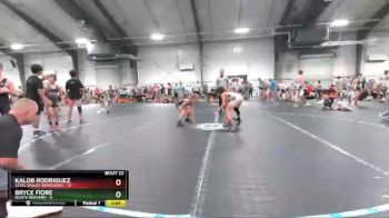 76 lbs Round 6 (8 Team) - Kalob Rodriguez, Steel Valley Renegades vs Bryce Fiore, North Brevard