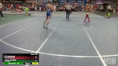 D 1 138 lbs Semifinal - Ty Duncan, Brother Martin vs Conlan Enk, St. Pauls