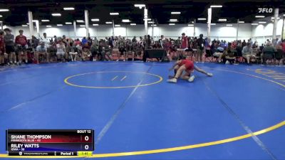 125 lbs Round 3 (8 Team) - Shane Thompson, Minnesota Blue vs Riley Watts, Iowa