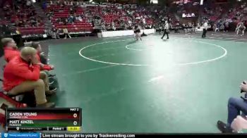 D1-170 lbs Cons. Round 1 - Caden Young, Shawano Com. vs Matt Kinzel, Muskego