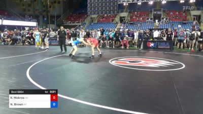 113 lbs Cons 32 #1 - Kurt Mokros, Ohio vs Nolan Brown, Montana