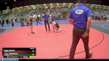 154 lbs Semis & 1st Wrestleback (8 Team) - Trae Frederick, Newberg vs Cole Zigler, Sandy