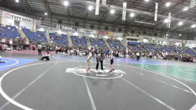 57 lbs Quarterfinal - Regenald Levesque, Westlake vs Ayden Huegerich, Bear Cave WC