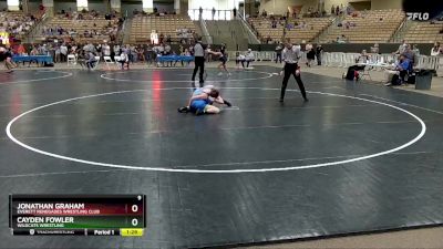 125 lbs 1st Place Match - Jonathan Graham, Everett Renegades Wrestling Club vs Cayden Fowler, Wildcats Wrestling