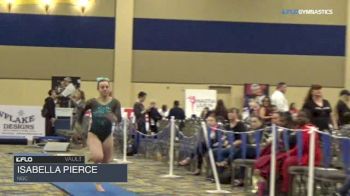 Isabella Pierce - Vault, NGC - 2018 Brestyan's Las Vegas Invitational