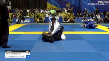 MATHEUS OLIVEIRA DINIZ vs JUAN CLEBER PIO DE SOUZA 2021 World Jiu-Jitsu IBJJF Championship