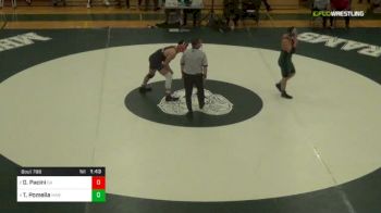 195 lbs Final - Dean Pacini, Oliver Ames vs Tim Pomella, Marshfield