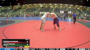 287 lbs Round 1 (4 Team) - Skyler Phillips, Rainier vs Colton Hutchinson, La Pine