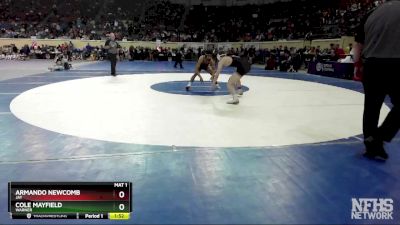 3A-150 lbs Semifinal - Armando Newcomb, Jay vs Cole Mayfield, Warner