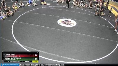 115 lbs Round 1 (6 Team) - Chase Fine, Eastside Iron Eagles vs Vinny Antidormi, Carolina Reapers