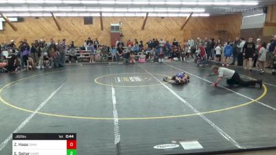 Semifinal - Zachery Haas, Danville vs Everett Sehar, Harrisburg