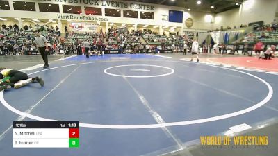 101 lbs Round Of 32 - Nate Mitchell, USA Gold vs Branson Hunter, Institute Of Combat