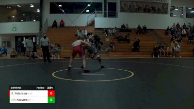 184 lbs Semifinal - Porter Keevers, Unattached - Indianapolis vs Aidan Petersen, Indianapolis