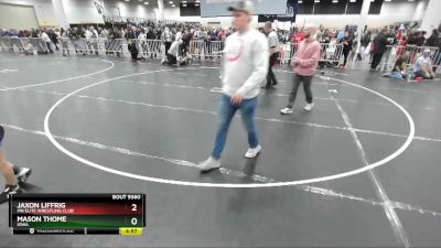 59 lbs Cons. Round 7 - Mason Thome, Iowa vs Jaxon Liffrig, MN Elite Wrestling Club