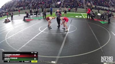 126 lbs Cons. Round 3 - Gavin Forgue, Bonanza vs Yozeine Douriet, Western