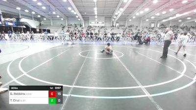 90 lbs Rr Rnd 3 - Gavin Robbins, SVRWC vs Tristan Cruz, Dueling Bandits