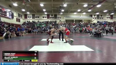 126 lbs Round 1 - Elliot Hurley, Independence vs Derek Foht, Dubuque Senior