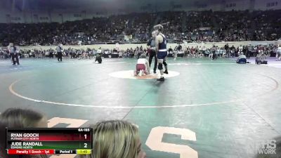 6A-165 lbs Quarterfinal - Jude Randall, Edmond North vs Ryan Gooch, Putnam City North