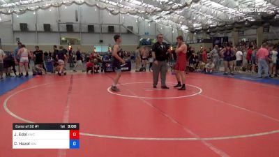 86 kg Consi Of 32 #1 - Josh Edel, Kohawk Wrestling Club vs Corey Hazel, Lock Haven