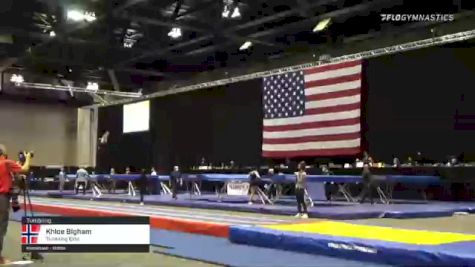 Khloe Bigham - Tumbling, Tumbling Elite - 2021 USA Gymnastics Championships