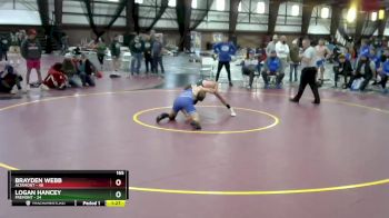 165 lbs Round 7 (8 Team) - Brayden Webb, Altamont vs Logan Hancey, Fremont