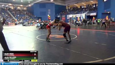 190 lbs Cons. Round 1 - Dante DeLuca, Don Bosco Prep vs Cade Petrus, St Christophers