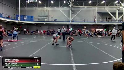 76 lbs Round 1 (8 Team) - Jaxon Tanelli, Bitetto Trained vs Adam Gordy, Terps East Coast Elite