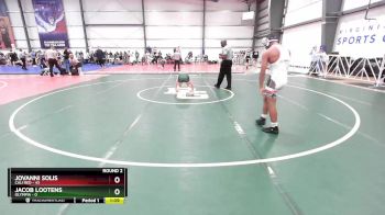 115 lbs Rd# 2 10:30am Friday - Jovanni Solis, Cali Red vs Jacob Lootens, Olympia