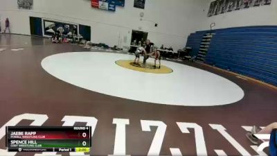 62 lbs Round 4 - JaeBe Rapp, Powell Wrestling Club vs Spence Hill, Cody Wrestling Club