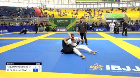 THALLES GUIMARÃES MOREIRA vs RAFAEL CABRAL MESSAGE 2024 Brasileiro Jiu-Jitsu IBJJF