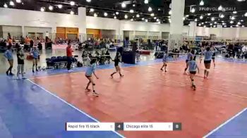 Rapid fire 15 black vs Chicago elite 15 - 2022 JVA MKE Jamboree presented by Nike