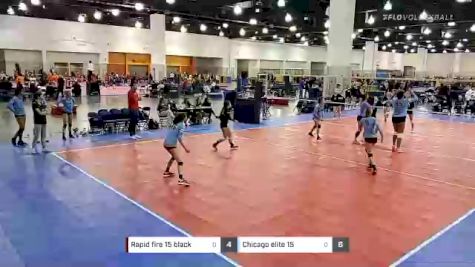 Rapid fire 15 black vs Chicago elite 15 - 2022 JVA MKE Jamboree presented by Nike