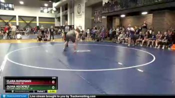 235 lbs Round 1 (6 Team) - Olivia Huckfelt, NW Iowa Angry Alpacas vs Clara Rathmann, Missouri Gold