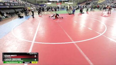 157 lbs Cons. Round 1 - Carson Bremmer, Sarbacker Wrestling Academy vs Ethan Brott, Minnesota