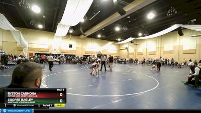 73 lbs Quarterfinal - Cooper Bagley, Westlake Wrestling Club vs Ryston Carmona, Payson Lion Wrestling Club