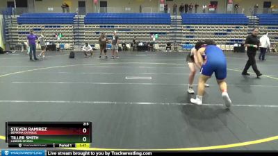 215 lbs Quarterfinal - Tiller Smith, Landon School vs Steven Ramirez, DeMatha Catholic