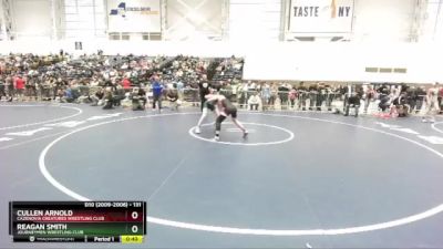 131 lbs Cons. Round 2 - Cullen Arnold, Cazenovia Creatures Wrestling Club vs Reagan Smith, Journeymen Wrestling Club