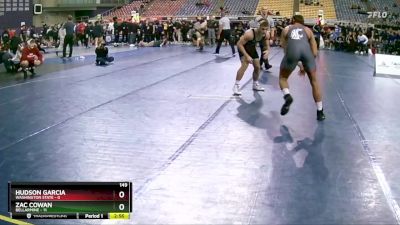 149 lbs Round 2 (8 Team) - Zac Cowan, Bellarmine vs Hudson Garcia, Washington State