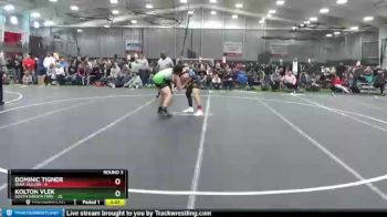 152 lbs Round 3 (4 Team) - Kolton Vlek, South Dakota Fury vs Dominic Tigner, Iowa Yellow