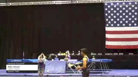 Abby Houser - Individual Trampoline, Integrity Athletics - 2021 USA Gymnastics Championships