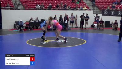 105 lbs Cons 8 #1 - Addie Morse, Oklahoma vs Ava Gardner, Wisconsin