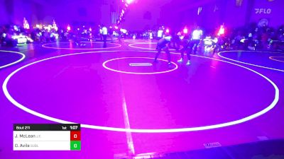 165 lbs Quarterfinal - Jiro McLean, J.e.t. vs Damien Avila, Sublime Wrestling Academy